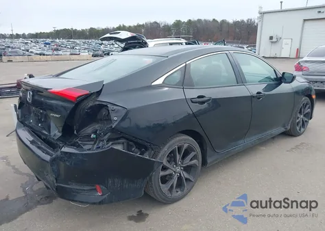 2020 Honda Civic Sport from USA, damaged, VIN 19XFC2F84LE215175